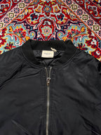 Fear of God Essentials Black Bomber JACKET - XL