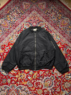 Fear of God Essentials Black Bomber JACKET - XL