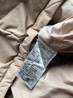 CLRIDE.N BEIGE PUFFER DOWN WINTER INSULATED JACKET - M