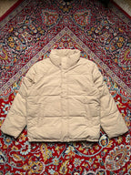 CLRIDE.N BEIGE PUFFER DOWN WINTER INSULATED JACKET - M