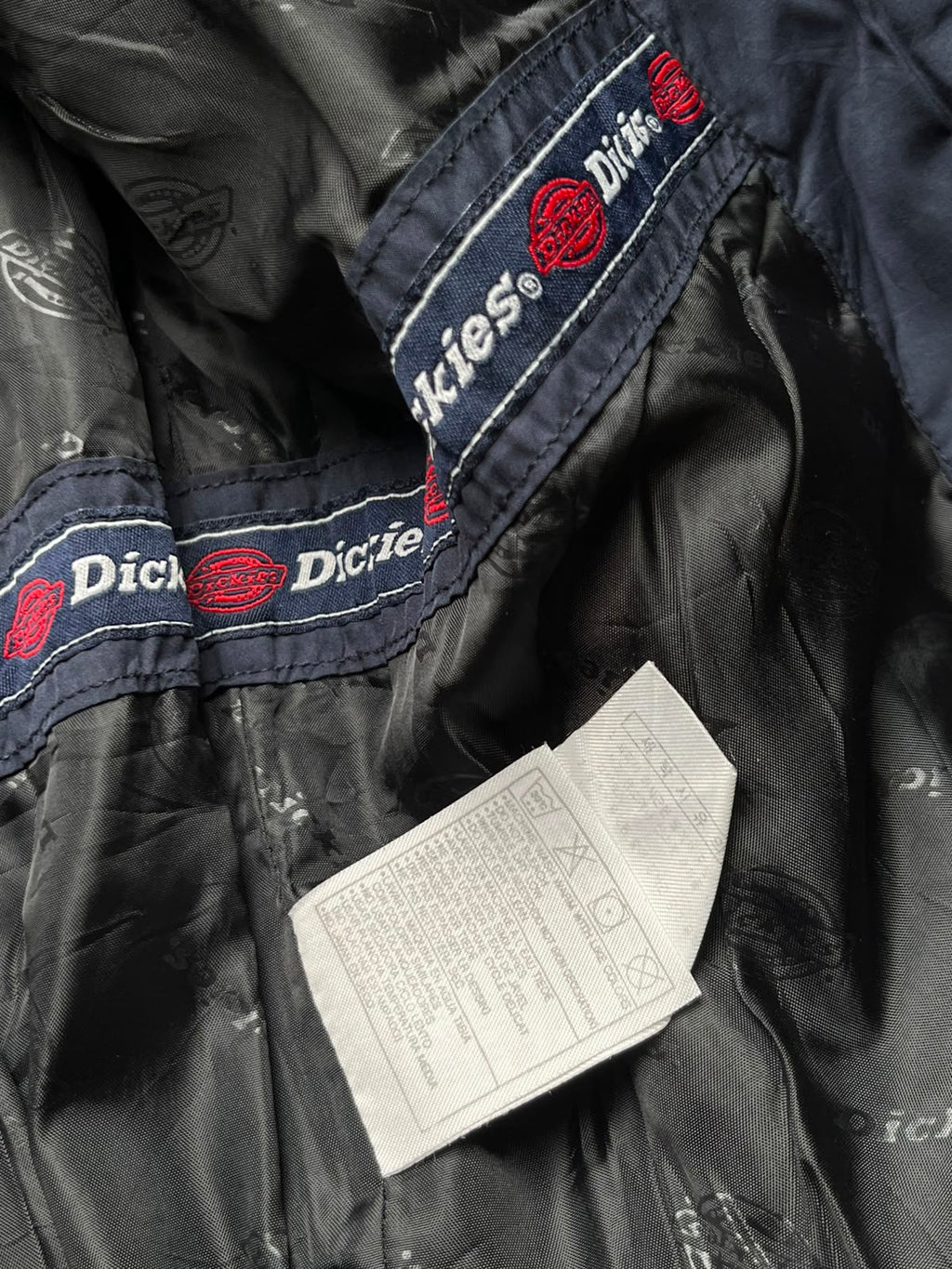 DICKIES PUFFER NAVY BLUE JACKET - S