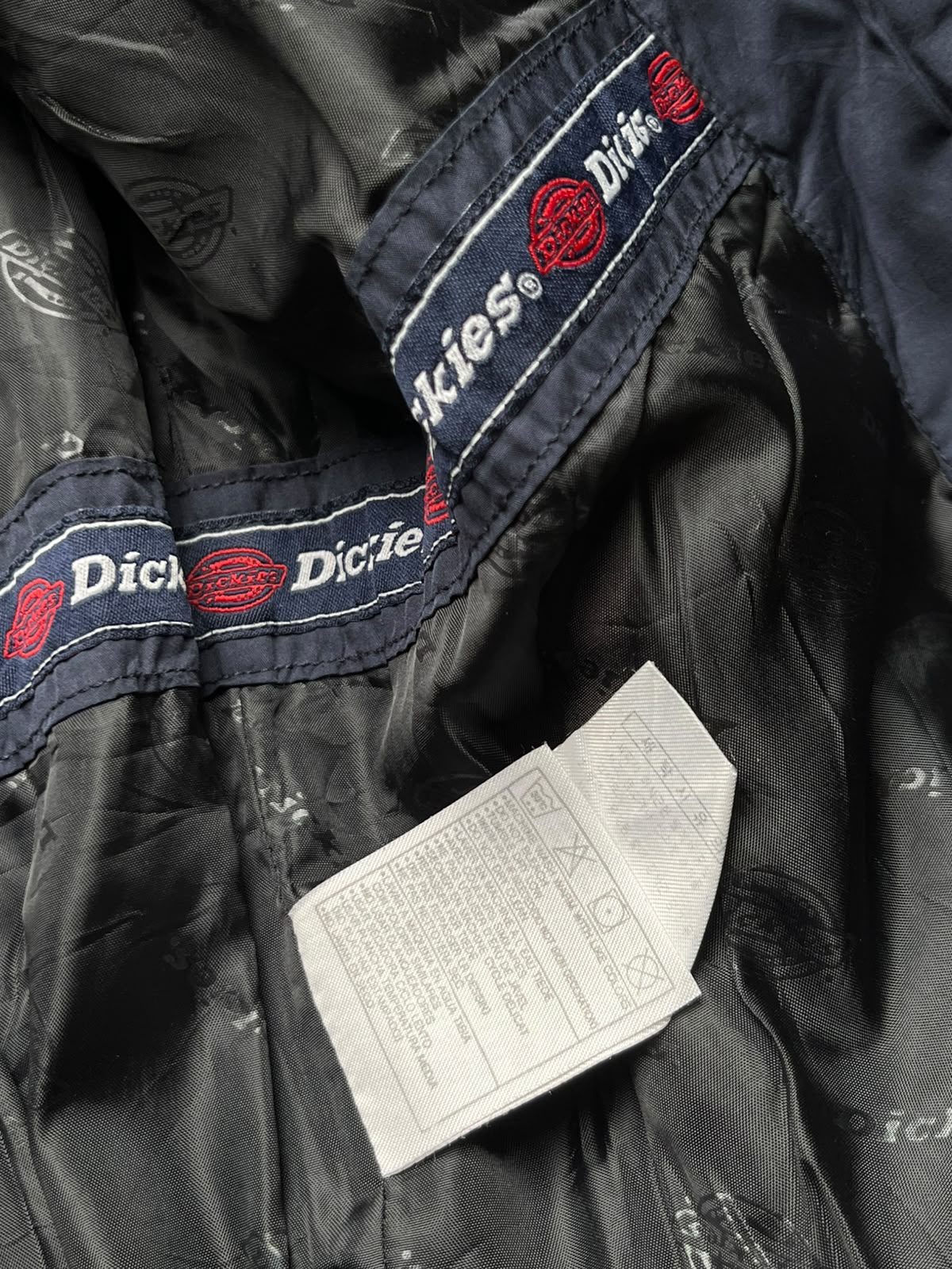 DICKIES PUFFER NAVY BLUE JACKET - S