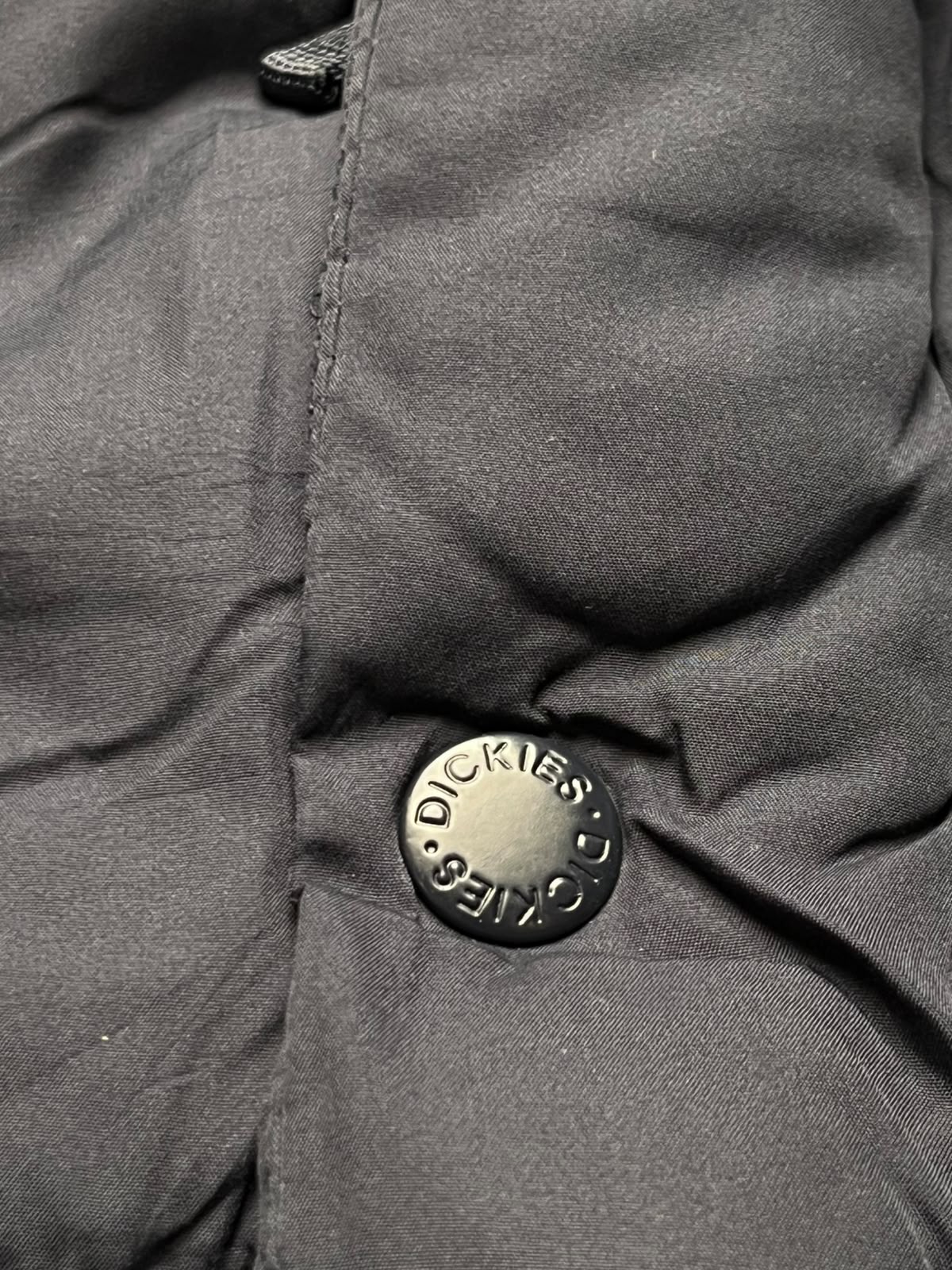 DICKIES PUFFER NAVY BLUE JACKET - S