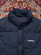 DICKIES PUFFER NAVY BLUE JACKET - S