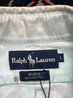 POLO RALPH LAUREN Blake Mint Green Oxford BUTTON DOWN SHIRT - XL