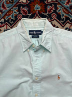 POLO RALPH LAUREN Blake Mint Green Oxford BUTTON DOWN SHIRT - XL