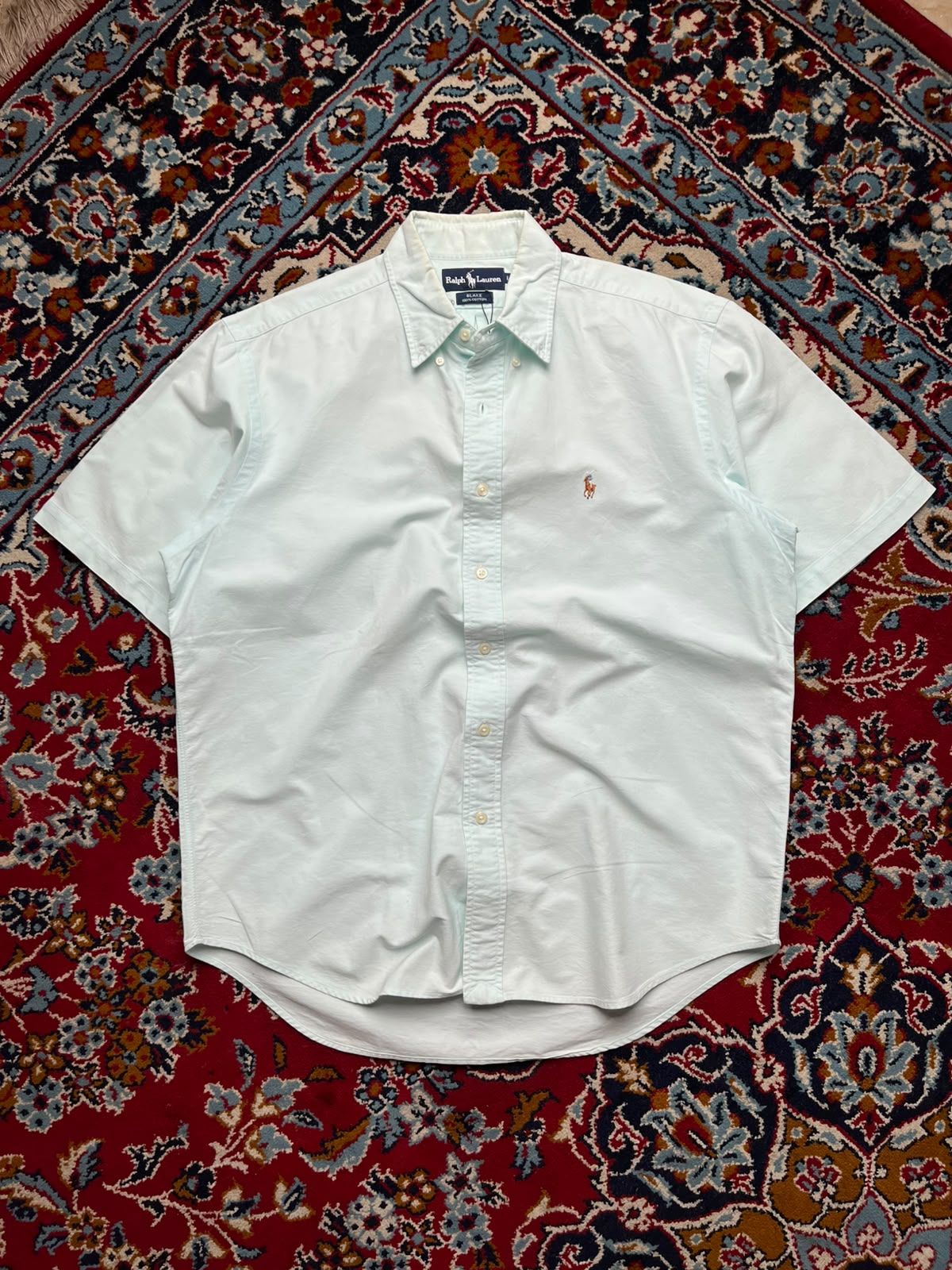 POLO RALPH LAUREN Blake Mint Green Oxford BUTTON DOWN SHIRT - XL