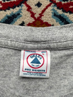 Vintage Delta Pro Weight Gray Graphic Shirt - L