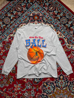 Vintage Delta Pro Weight Gray Graphic Shirt - L