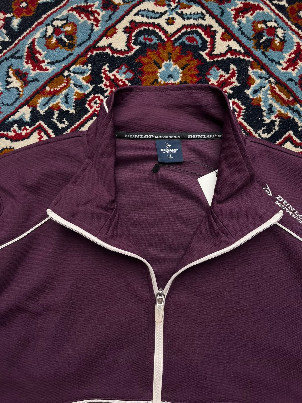 Dunlop Motorsport Purple Full-Zip Track Jacket - XL