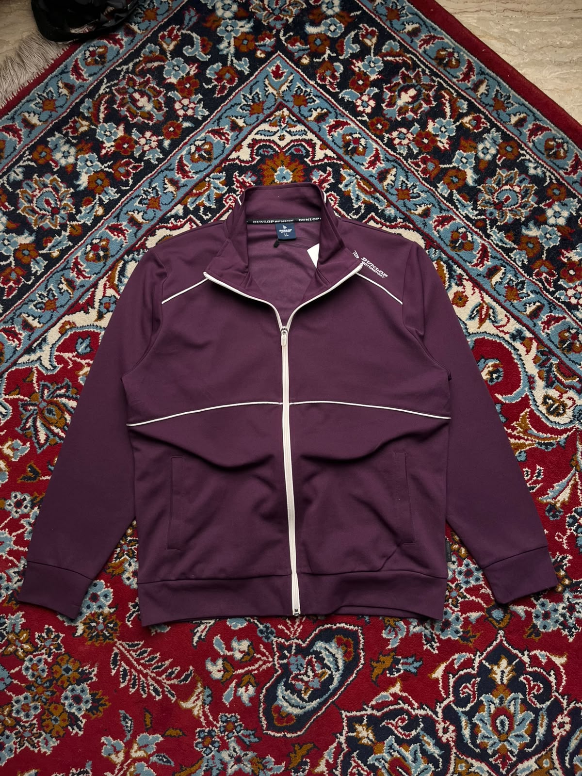Dunlop Motorsport Purple Full-Zip Track Jacket - XL