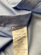 Emidio Tucci Fit Line Light Blue Casual BUTTON DOWN SHIRT - XL