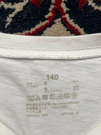 MUJI Plain White BABY TEE - XS