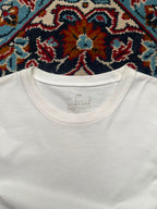 MUJI Plain White BABY TEE - XS
