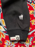 AAPE By A Bathing Black Camo Crewneck Sweatshirt - XL