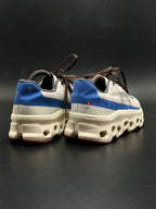 On Cloud Running Cloudmonster  White Blue Orange - 41