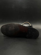 JOSS Black Patent Leather Slip On Loafers - 40.5