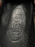 JOSS Black Patent Leather Slip On Loafers - 40.5
