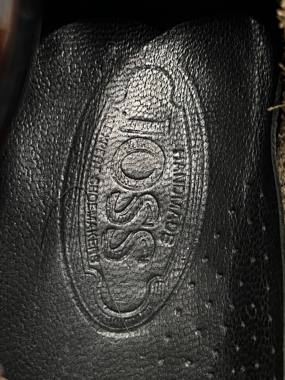 JOSS Black Patent Leather Slip On Loafers - 40.5