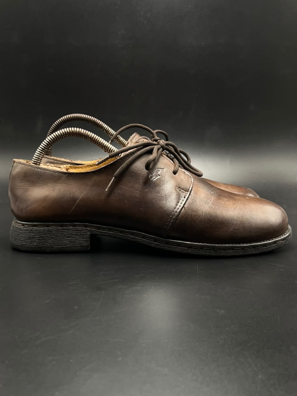 Polo Ralph Lauren Mens Brown Plain Toe Derbys - 43