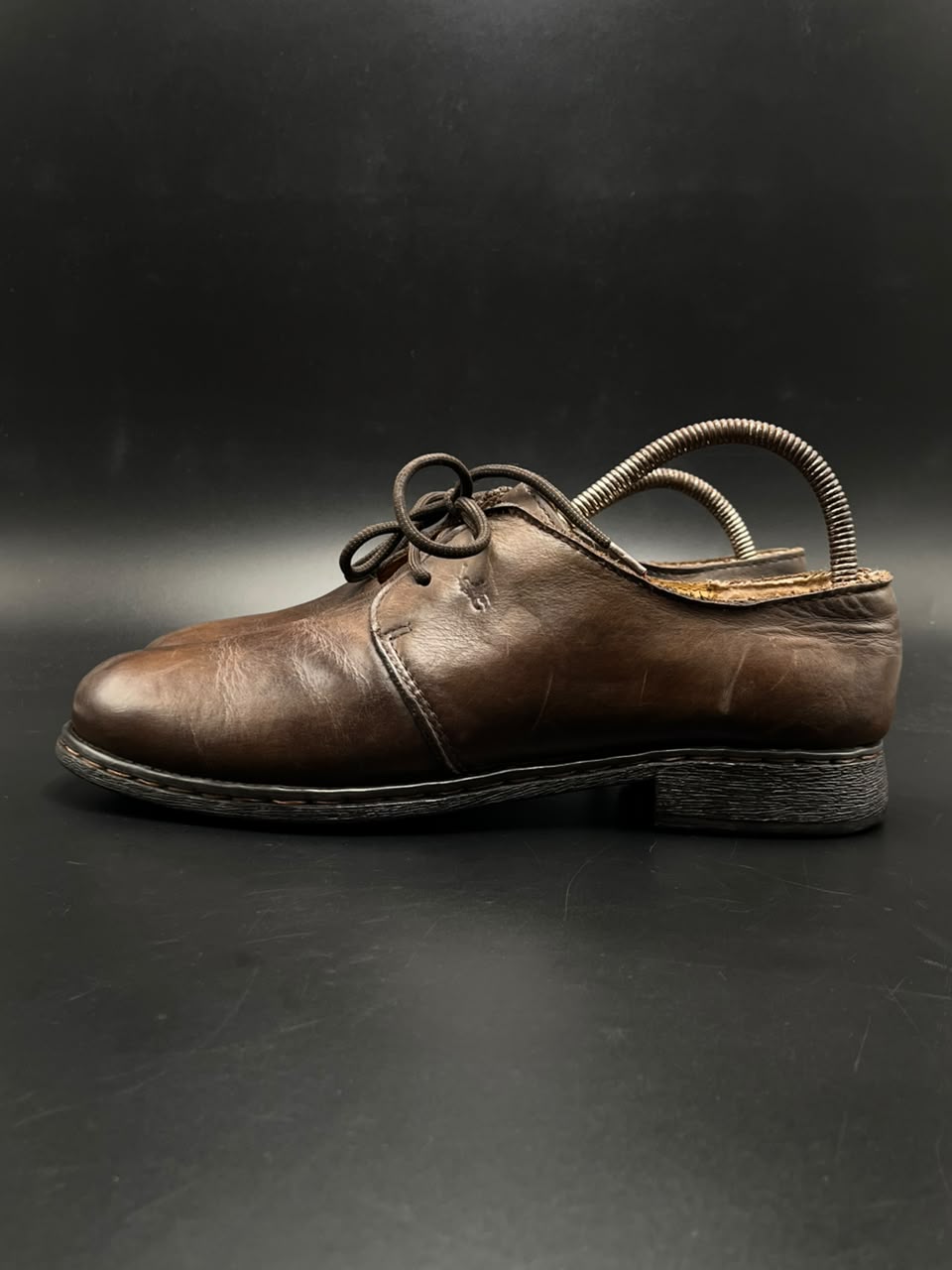 Polo Ralph Lauren Mens Brown Plain Toe Derbys - 43