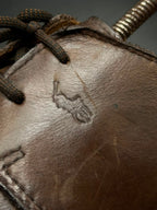 Polo Ralph Lauren Mens Brown Plain Toe Derbys - 43
