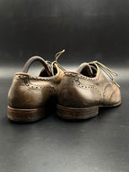Paul Smith Brown Leather Wingtip Brogue Oxford shoes - 42