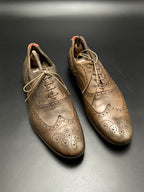 Paul Smith Brown Leather Wingtip Brogue Oxford shoes - 42
