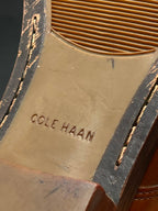 COLE HAAN Grandos Tan Leather Double Monk Strap Loafers - 45