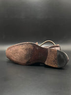 SUITSUPPLY Mens Brown Leather Penny Loafers - 42