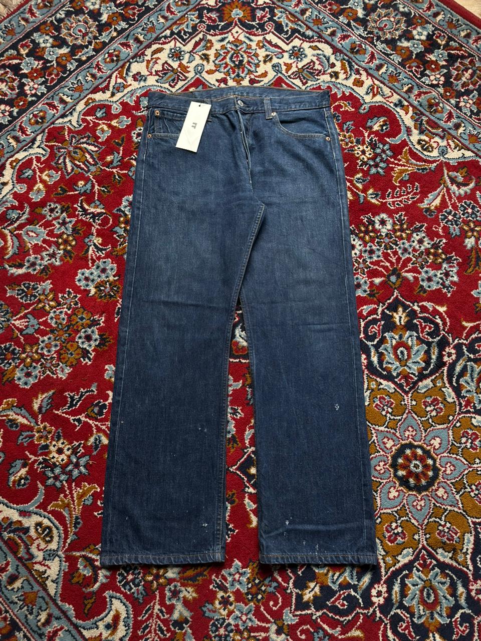 Levi's 501 Original Dark WashED Straight FIT JEANS - 34