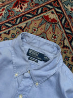 Polo Ralph Lauren Custom Fit Light Blue BUTTON DOWN SHIRT - XL