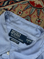 Polo Ralph Lauren Custom Fit Light Blue BUTTON DOWN SHIRT - XL