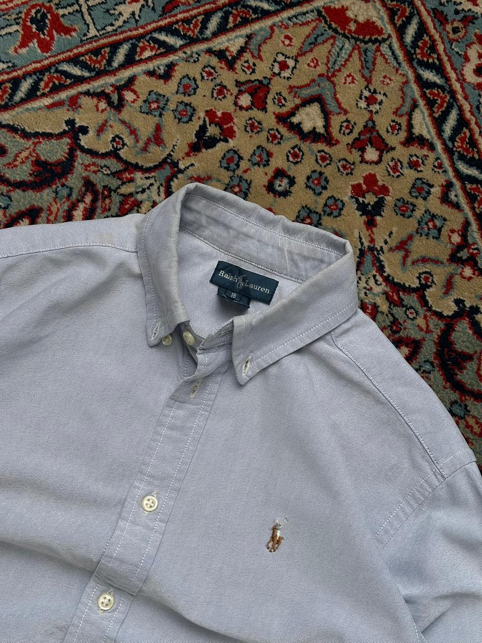 Ralph Lauren Light Blue Oxford Cotton BUTTON DOWN SHIRT - S