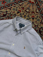 Ralph Lauren Light Blue Oxford Cotton BUTTON DOWN SHIRT - S