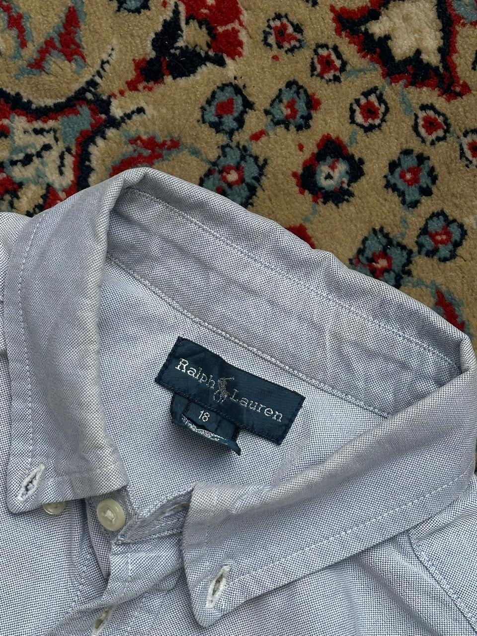 Ralph Lauren Light Blue Oxford Cotton BUTTON DOWN SHIRT - S
