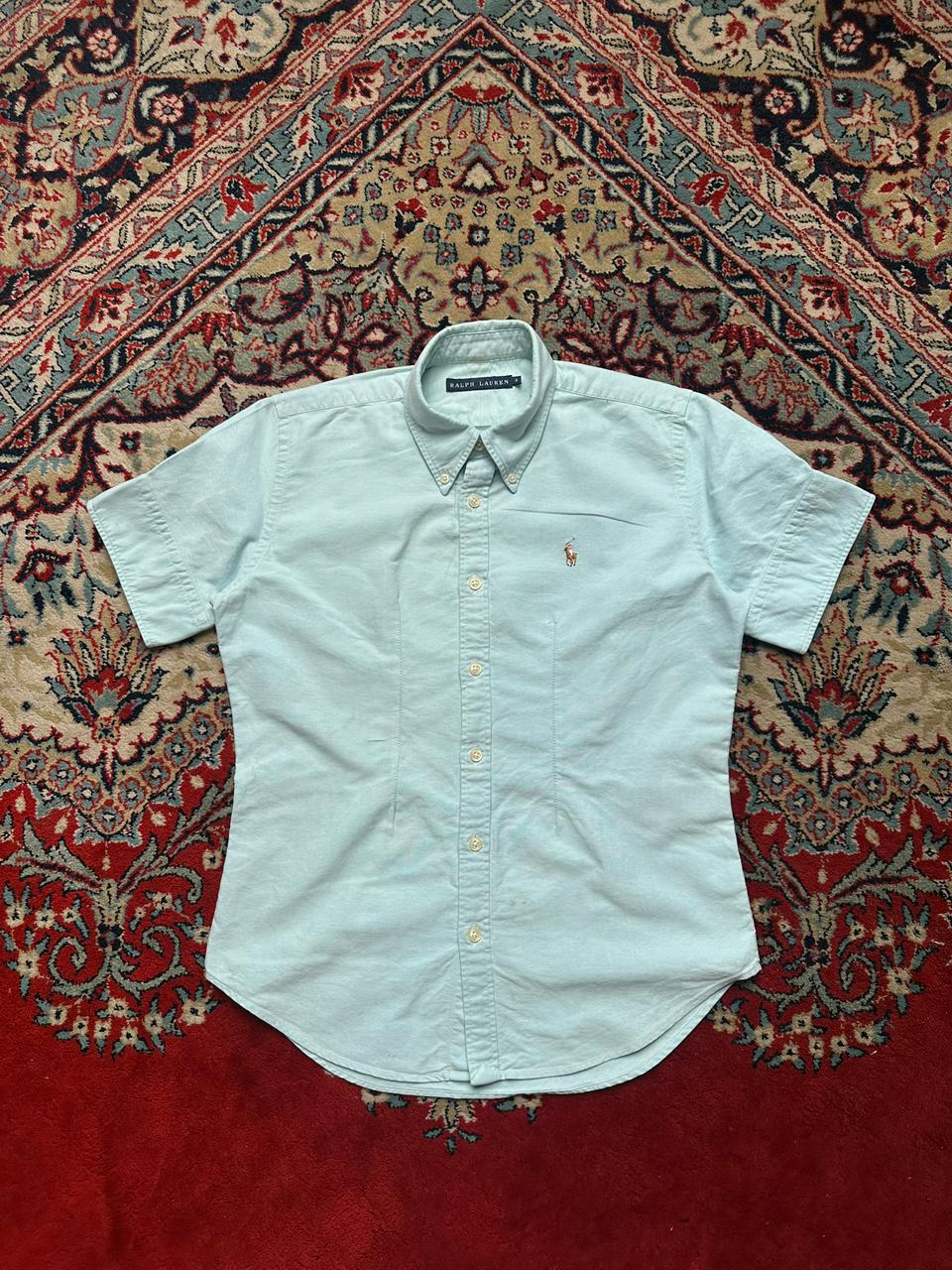 Ralph Lauren Light Blue Oxford Button Down Shirt - S