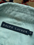Ralph Lauren Light Blue Oxford Button Down Shirt - S