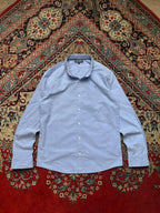 TOMMY HILFIGER LIGHT BLUE OXFORD COTTON BUTTON DOWN SHIRT - S