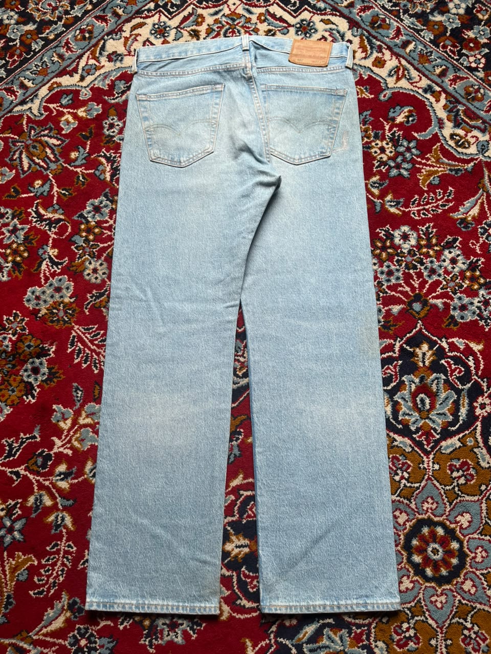 Levis Premium 501 Straight Fit Light WashED JEANS - 32