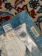 Vintage Levis 501 Premium "90's Reissued" Straight Fit Light WashED JEANS - 32