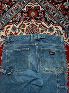 Dickies Blue Distressed Workwear JEANS - 36