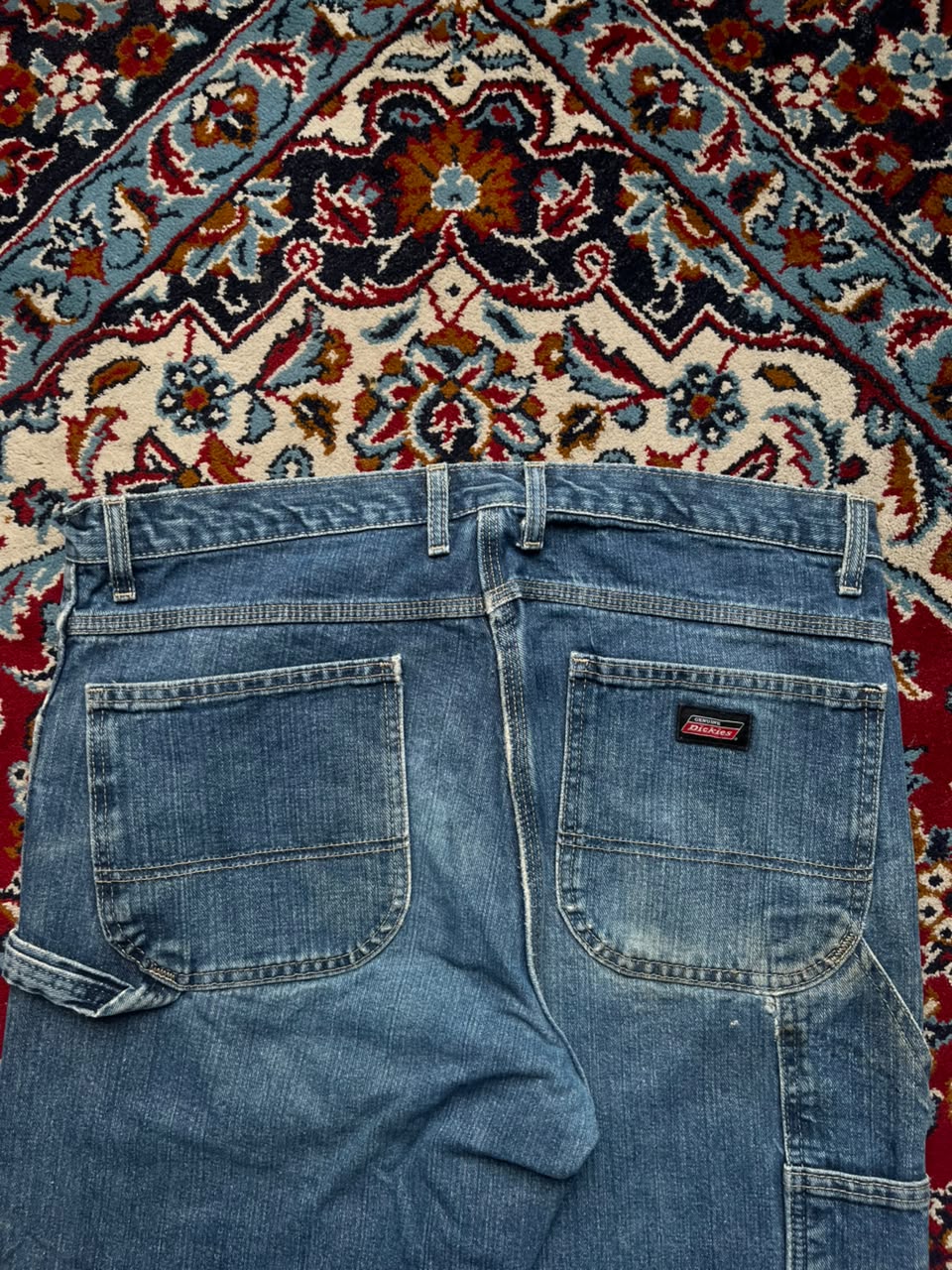 Dickies Blue Distressed Workwear JEANS - 36