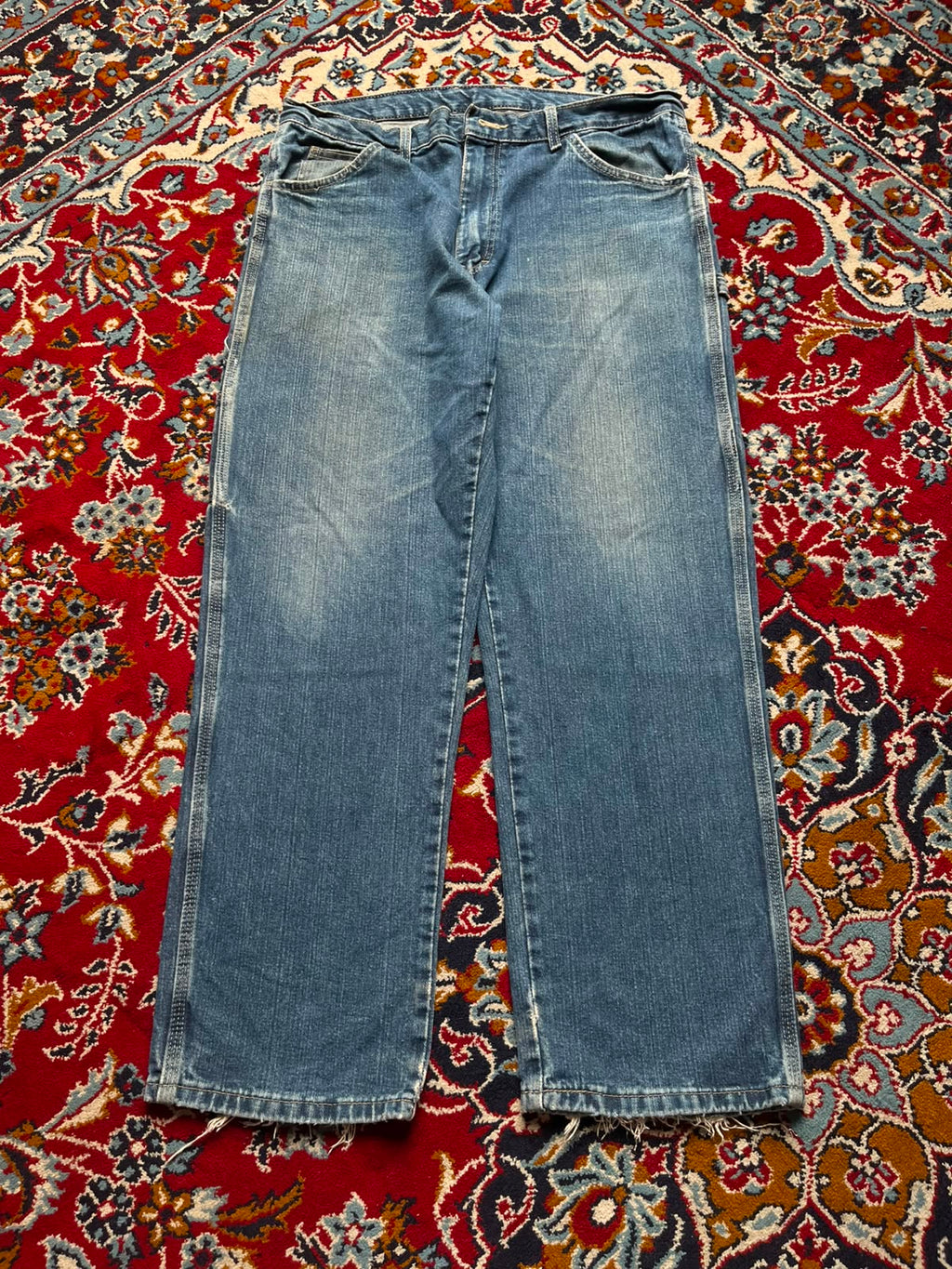 Dickies Blue Distressed Workwear JEANS - 36