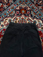 Bershka High Waisted Black Baggy JEANS - 24