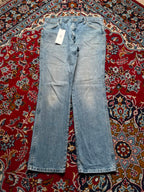 Wrangler Bootcut Fit Light Washed Heavyweight Jeans - 36
