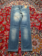 Salsa Straight Navarro Medium Washed Faded Jeans - 34
