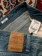 Salsa Straight Navarro Medium Washed Faded Jeans - 34