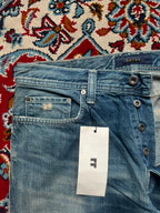 Salsa Straight Navarro Medium Washed Faded Jeans - 34