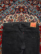 Levi's 502 Regular Taper Faded Black JEANS - 40